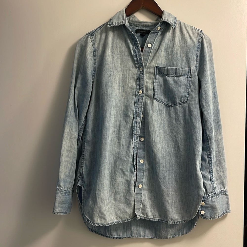 Chambray Button Up - image 1